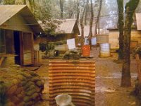 The Pisser Pisser at rear of A 2/5 Orderly Room Quan Loi Base Camp JGiffin Photo